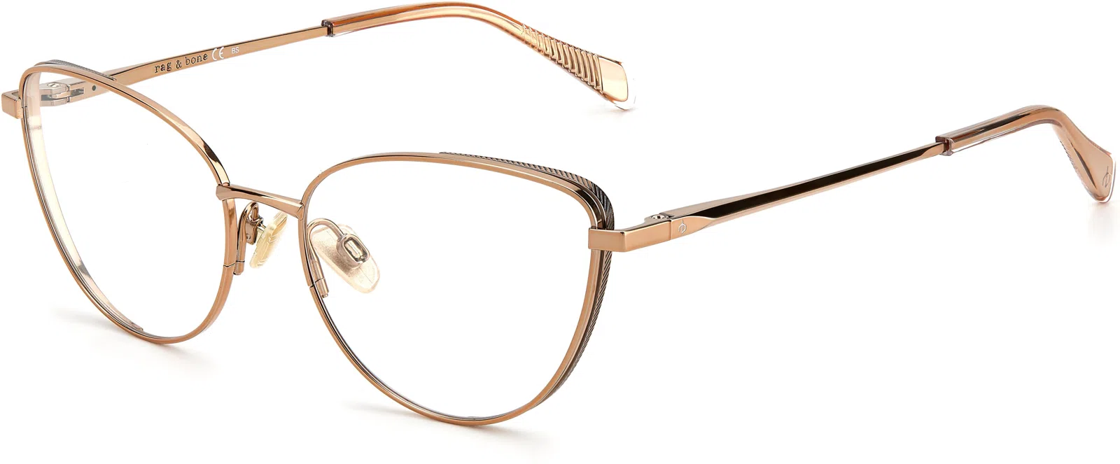 Rag & Bone 3047 Eyeglasses - Red Gold
